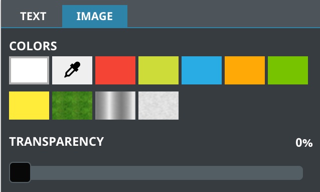Image colors inline