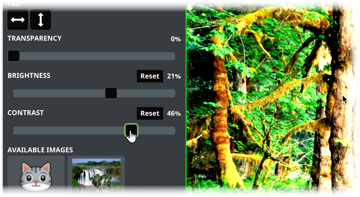 Image contrast