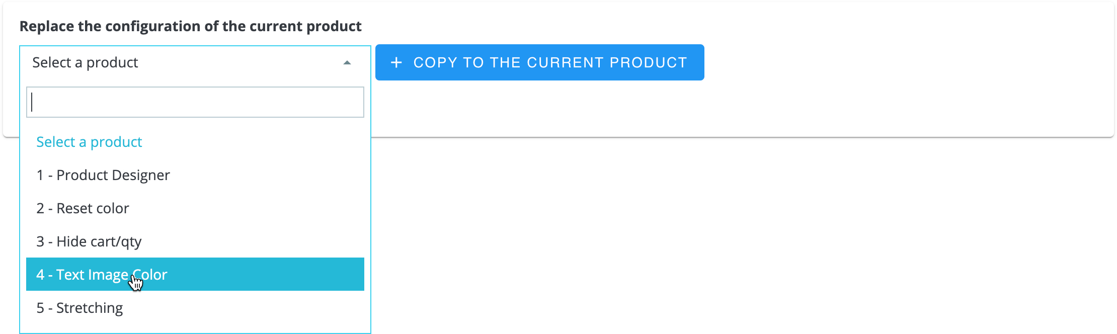 Load product