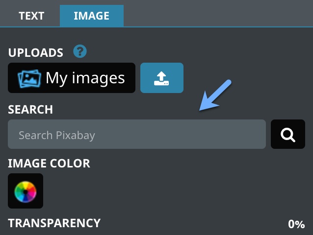 Pixabay search