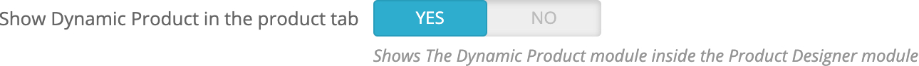 Show dynamic